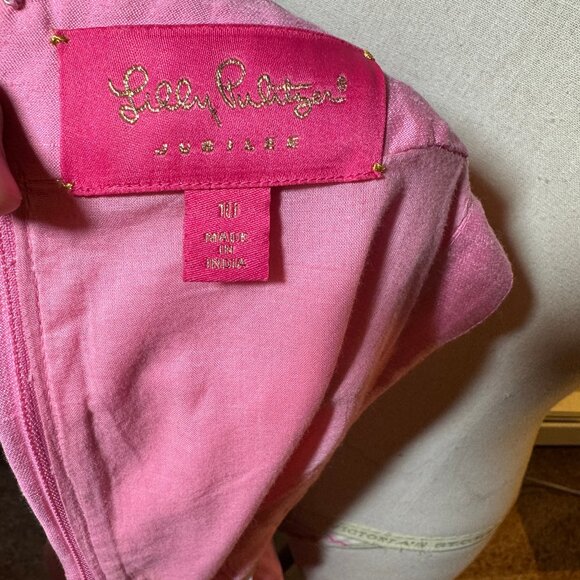 Lilly Pulitzer | Jubilee Pink Embellished Dress - Picture 4 of 5